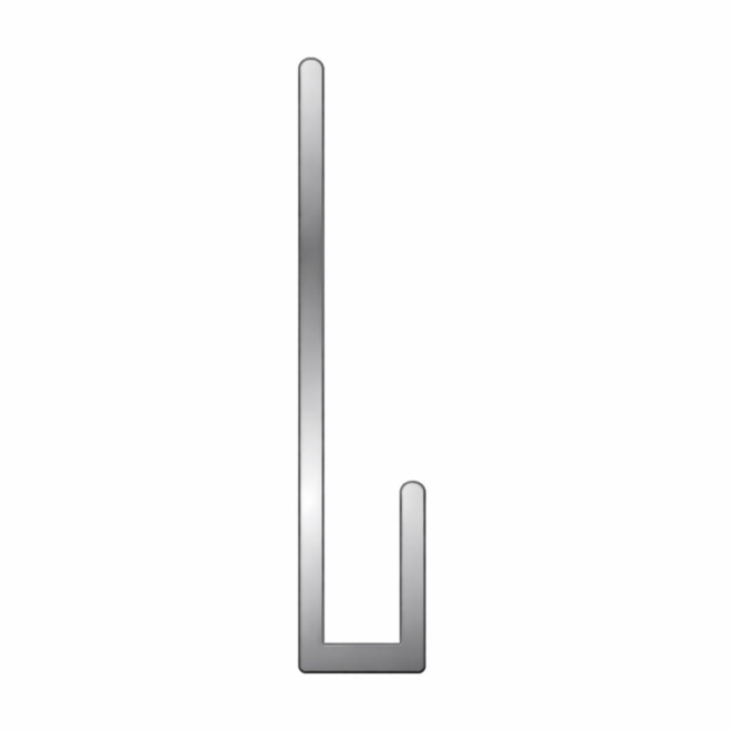 Novalit Startprofiel Aluminium voor Dubbel Rondkant 300cm
